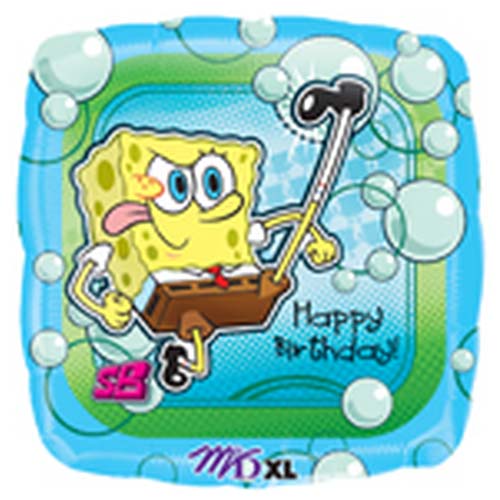 Load image into Gallery viewer, 18&amp;quot; Spongebob Happy Brithday Balloon
