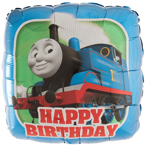 Load image into Gallery viewer, 18&amp;quot; Thomas Happy Birthday Balloon

