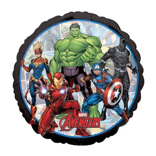 Avengers Balloon for the great Marvel Superheroes Birthday theme.