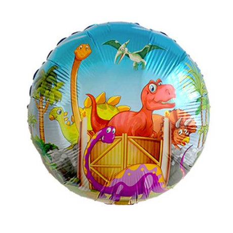 Dinoland Helium Balloon with lots of cute dinosaurs!