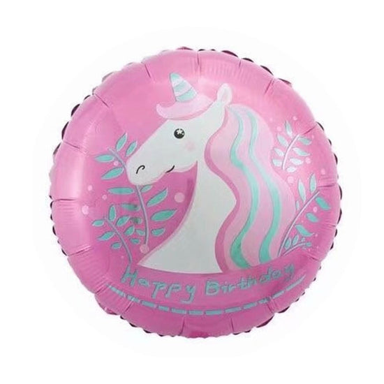 Pink Unicorn 18 inch balloon