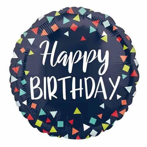 18" Reason to Celebrate Happy Birthday Balloon