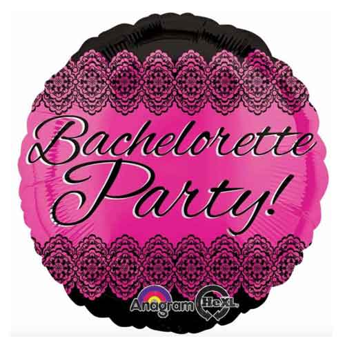 18" Bachelorette Party Lace Balloon