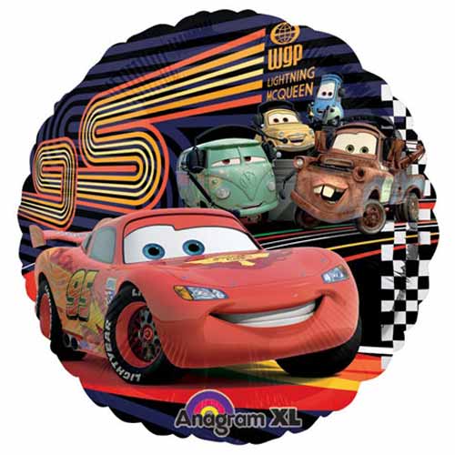 Red Cars Lightning McQueen Balloon