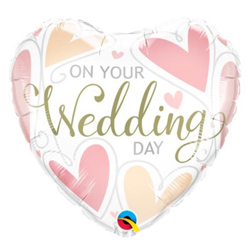 18" On Your Wedding Balloon