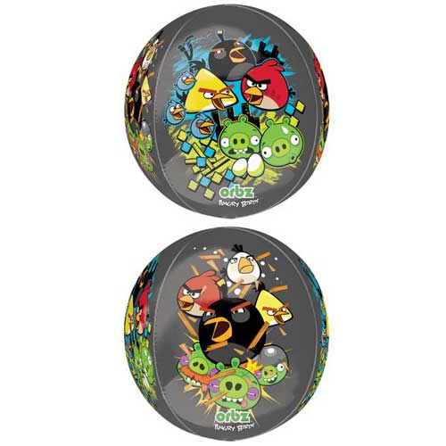 Load image into Gallery viewer, 20&amp;quot; Angry Bird Party Orbz Balloon

