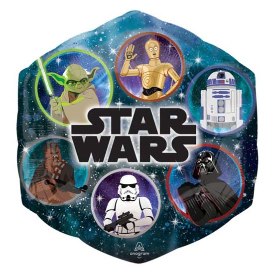 23" Star Wars Galaxy Group Balloon