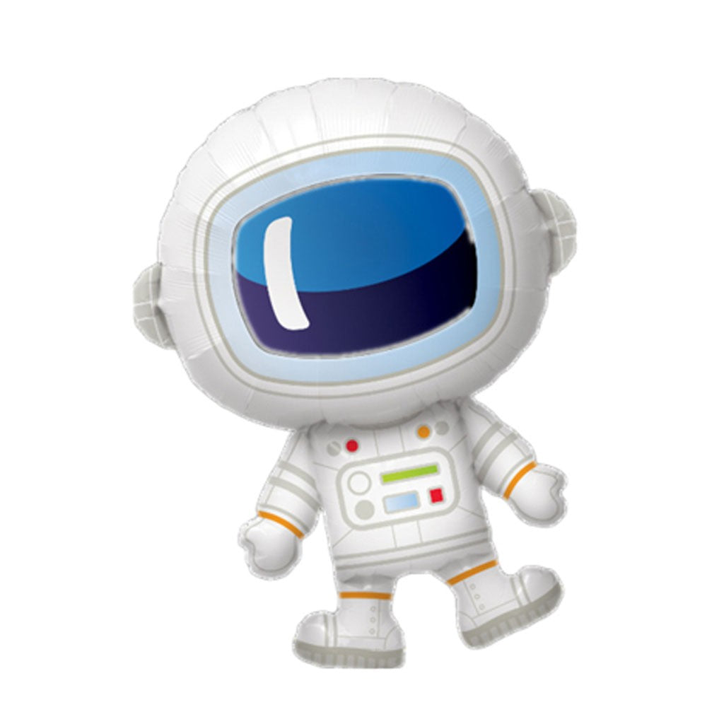 Astronaut shaped helium balloon.