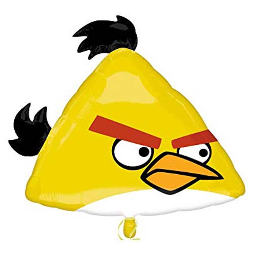 25" Angry Birds Yellow Bird Balloon