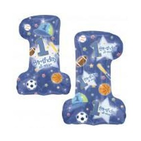 28" All Star 1st Birthday Balloon