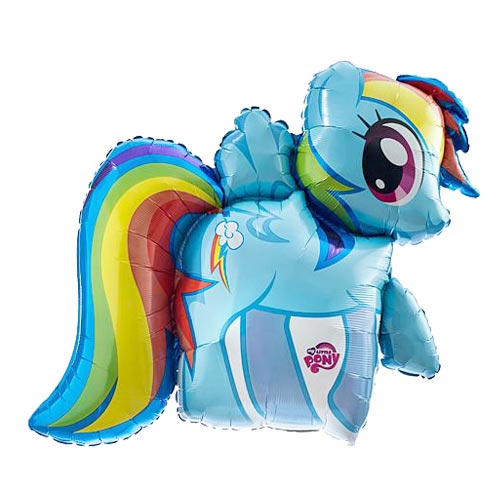Load image into Gallery viewer, 30&amp;quot; Rainbow Dash Balloon
