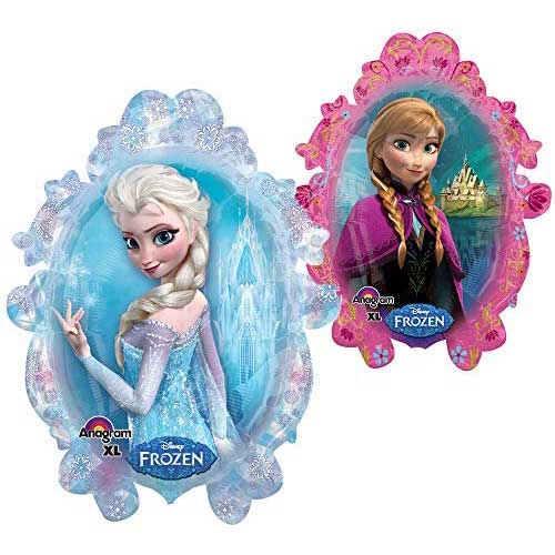 Frozen Balloon is one of the most popular ones, of course given the popularity of Queen Elsa and Princess Anna among the little girls.