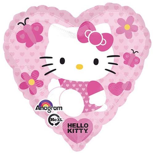 Hello Kitty Jumbo Heart Shaped Balloon!