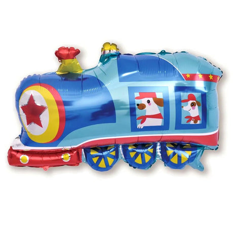 Train Shaped Balloon.