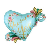 32" Miss to Mrs Balloon