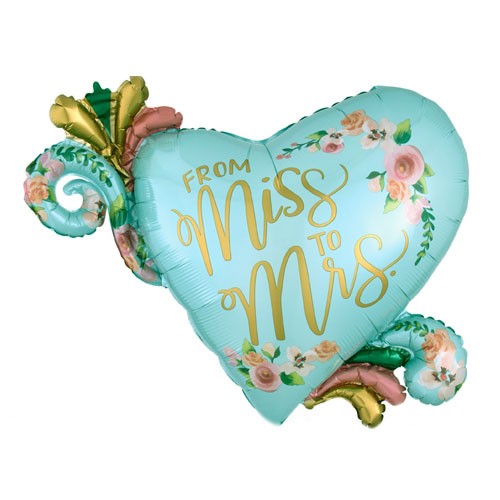 32" Miss to Mrs Balloon