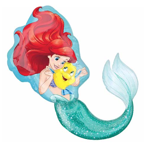 Little Mermaid Shaped Balloon