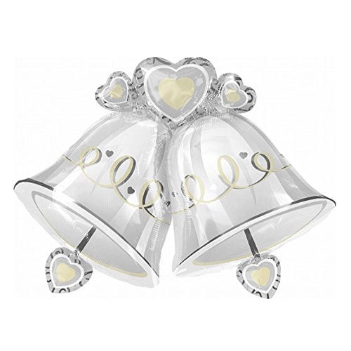 35" Wedding Bells Foil Balloon