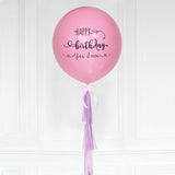 Customised 36" Latex Balloon with Tassels Tail
