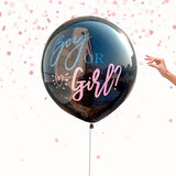 Let the confetti fly and reveal if the baby is a boy or a girl. Latest Gender Reveal Balloon for your special event.