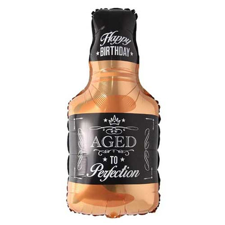 37" Whisky Happy Birthday Balloon