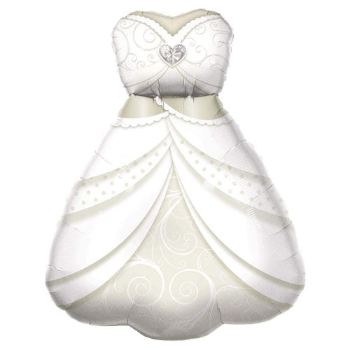Load image into Gallery viewer, 38&amp;quot; Bridal Gown Wedding Balloon
