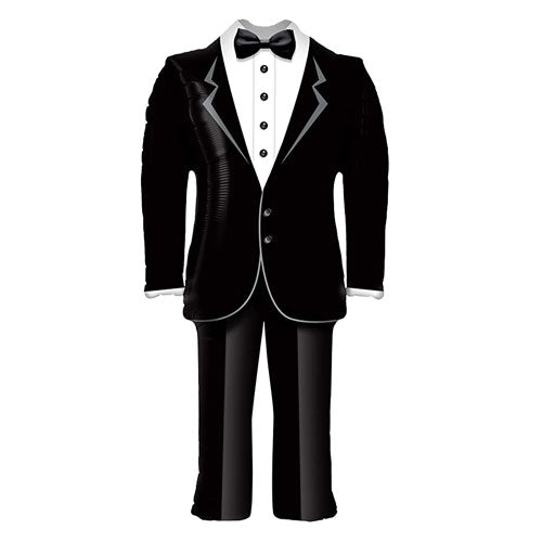 39" Groom's Tuxedo Wedding Balloon