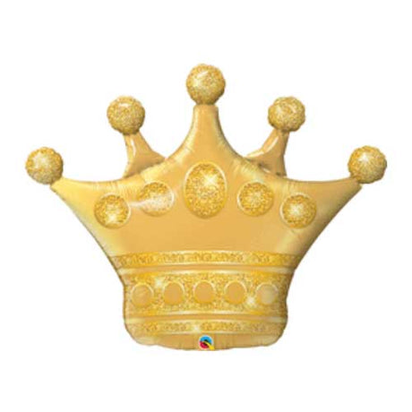 41" Golden Crown Balloon
