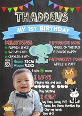 Milestone board to display your child's landmark events for your friends and family to admire.