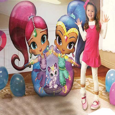 53" Shimmer & Shine Airwalker Balloon