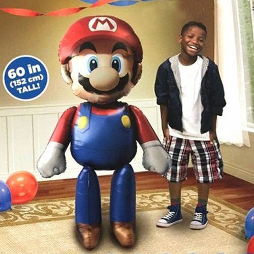 Jumbo Super Mario Air Walker Balloon is Life Size!