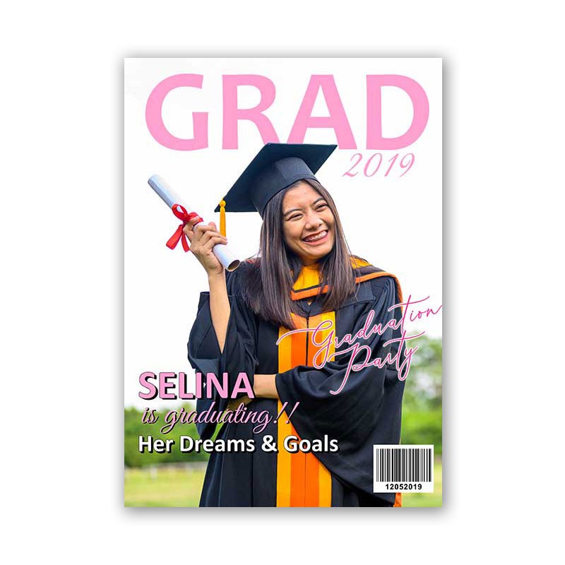 Display your graduation display board at your grad party.