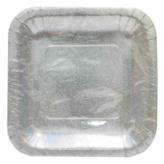 7" Holographic Paper Plates (8pc)