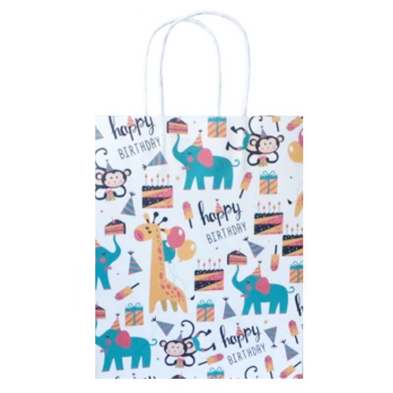 Jungle Animals Large Paper Bags