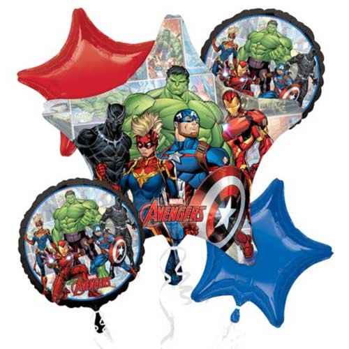 Avengers Powers Unite Balloon Bouquet