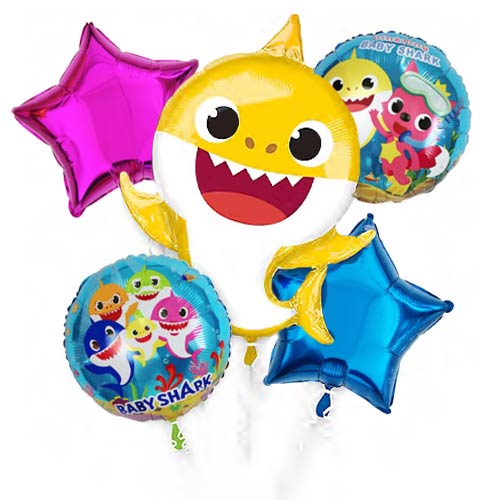 Baby Shark Balloon Bouquet