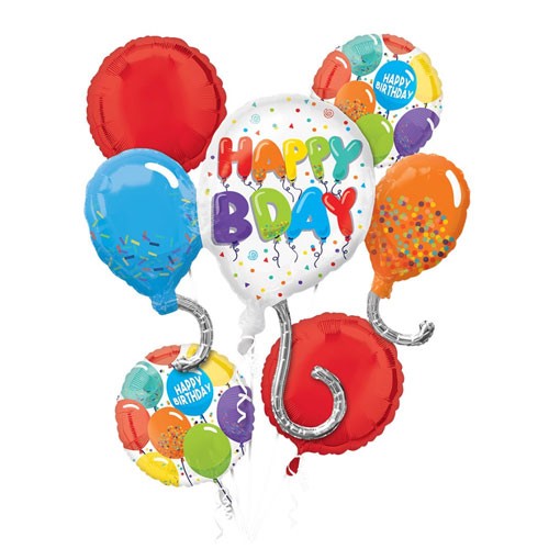 Load image into Gallery viewer, Celebration Birthday Balloon Bouquet

