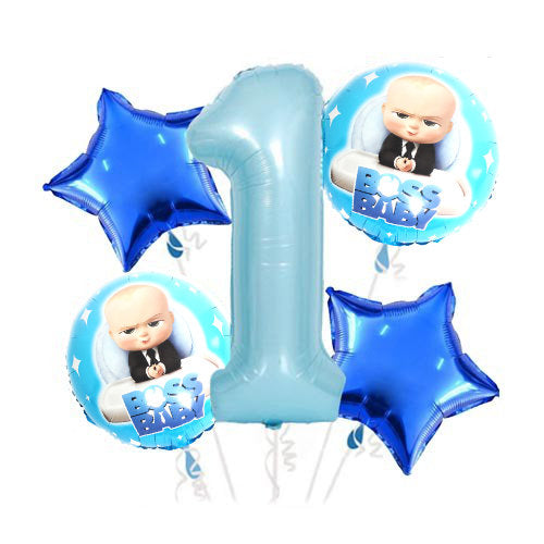 Boss Baby 1st Birthday Balloon Bouquet