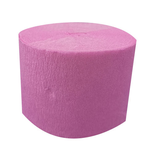 Candy Pink Crepe Paper Party Streamer