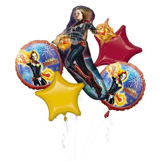Captain Marvel Avengers Balloon Bouquet