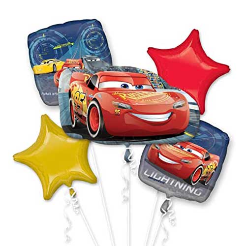 Cars Balloon Bouquet