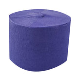 Dark Blue Crepe Paper Party Streamer