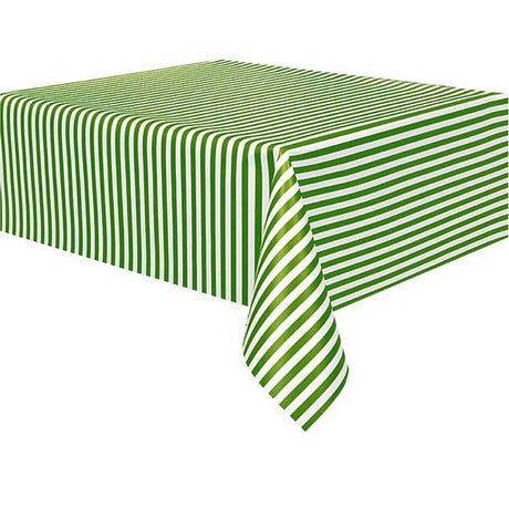 Dark Green table cover set with the jungle themed party supplies and decoration to make Mark's birthday a memorable one.