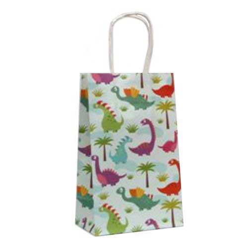 Dinosaur Paper Gift Bags for the dino fans
