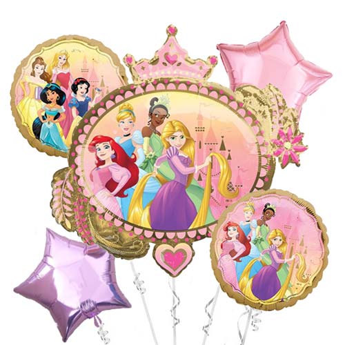 Load image into Gallery viewer, Disney Princess Balloon Bouquet
