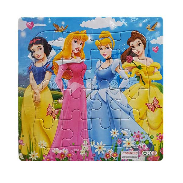 Disney Princesses Puzzle - featuring Sleeping Beauty Aurora, Cinderella, Snow White and Belle.