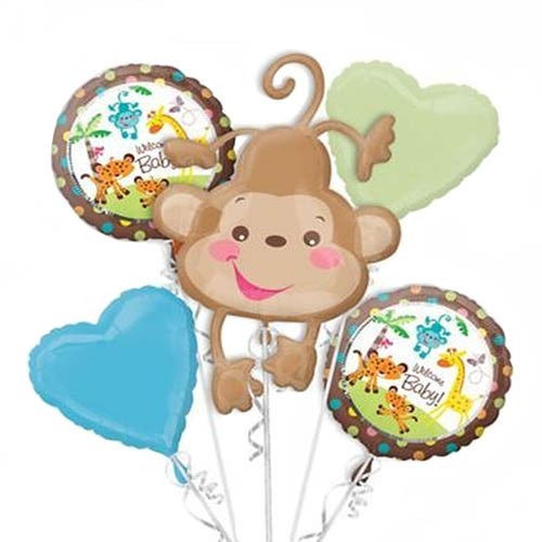 Fisher Price Monkey Balloon Bouquet
