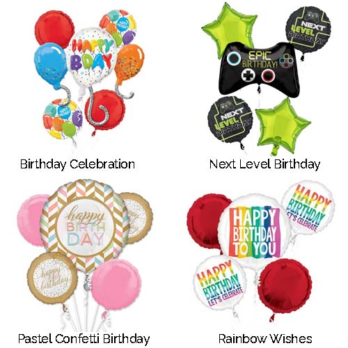 Birthday Balloons Value Package