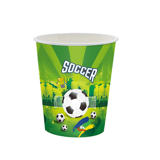 Soccer Goal themed party cups. Get ready for World Cup!