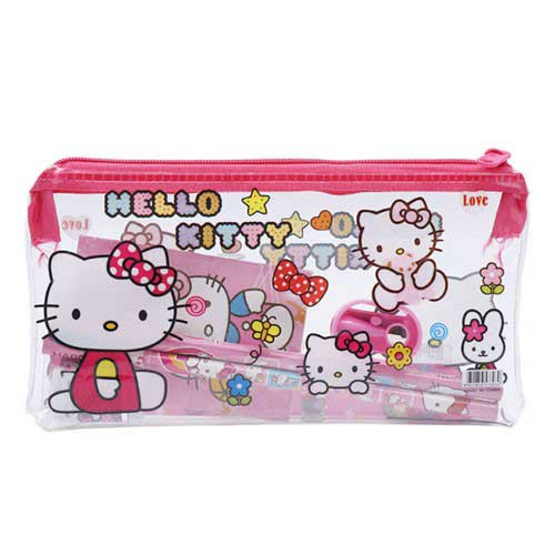 Hello Kitty Pencil Case Set A perfect favor gift pack to mark the fun and interesting Birthday Party. 